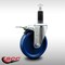 Service Caster 5'' SS Solid Poly Swivel 1-1/8'' Expanding Stem Caster Total Lock Brake SCC-SSEXTTL20S514-SPUS-118 - alternate 4